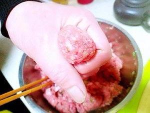 手工肉丸制作视频,视频教程详解